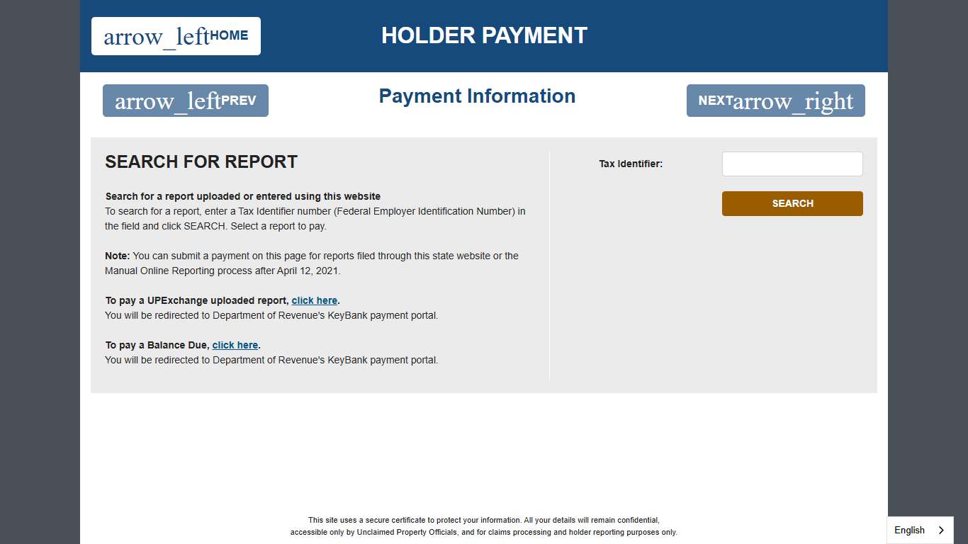 WA Unclaimed Property